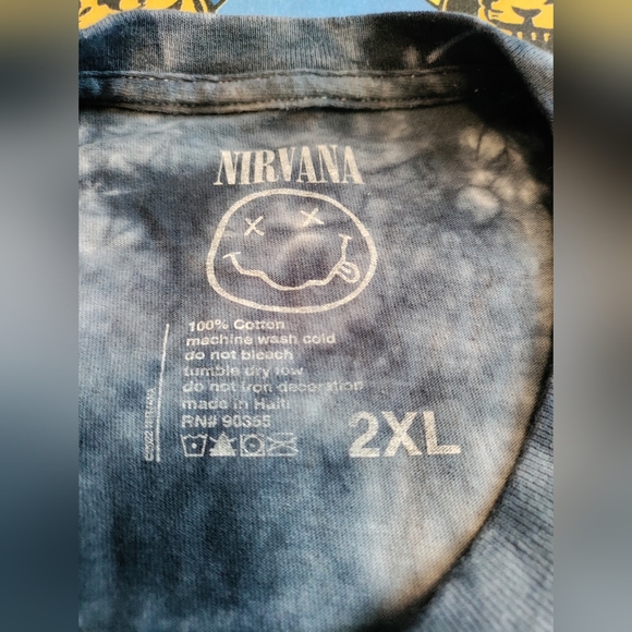 Nirvana tie dye 2X t-shirt - Picture 2 of 4